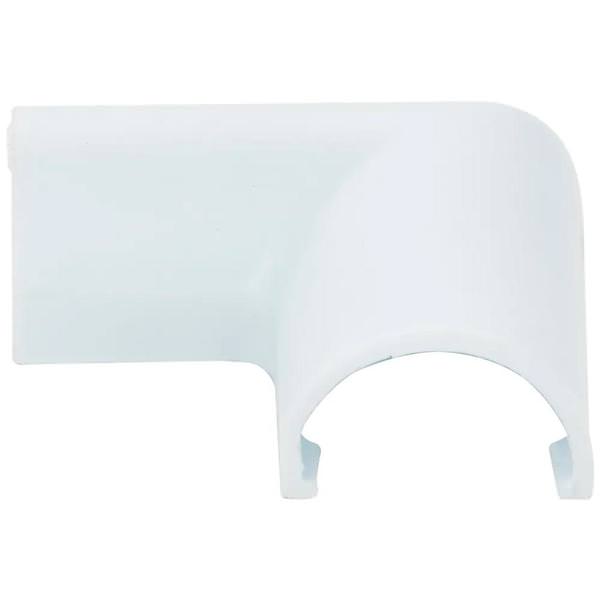 Wire Manager White Elbow Connector